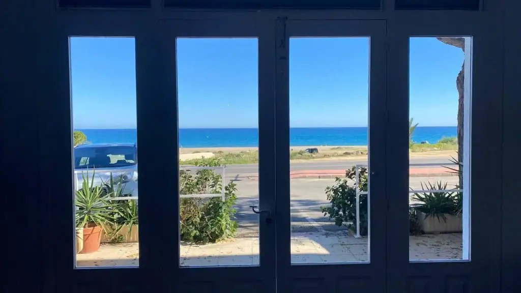 Vista del mar de un espacio de coworking en Mojacar - DeskSpace